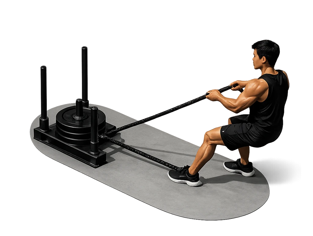 拉雪橇 SLED PULL